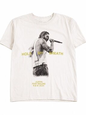 Post Malone Hold My Breath Tour Shirt Merch